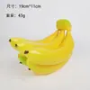 Simulação de espuma modelo de frutas e vegetais Simulação Banana Maçã Laranja Ornamentos Adereços decorativos