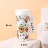 Vaso Termo para Estudiantes de Alto Valor Kapibala Pajita Acero Inoxidable 316 Lindo Gran Capacidad Vaso Infantil para Doble Bebida
