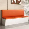 Sofá de Cabina para Restaurante en Casa Montado en Pared Comercial Tienda de Té con Leche Tienda de Catering Oficina Barra Almacenamiento Cabina de Estilo Nuevo Venta al por Mayor