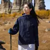 Chaqueta de esquí para exteriores de una sola capa a prueba de viento e impermeable estilo Pelliot para mujer, ropa de trabajo transpirable, chaqueta personalizada para hombre