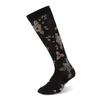 Calcetines de Compresión Deportivos Transfronterizos, Calcetines Deportivos para Exteriores Estilo Floral, Calcetines Altos, Calcetines Elásticos, Calcetines para Pantorrilla, Diseño Antibacteriano y Antideslizante