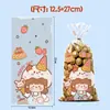 Nueva Bolsa de Dulces de Dibujos Animados Linda Transfronteriza Bolsa para Empaquetar Galletas Bolsa para Empaquetar Regalo del Día del Niño Cumpleaños