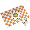 Tapete de chão de terra de diatomáceas com rosto sorridente estilo coreano, adequado para uso doméstico, banheiro e hall de entrada; absorvente, antiderrapante e de secagem rápida; atacado disponível