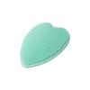 Cepillo Limpiador de Silicona con Forma de Corazón para Niñas, Lavado de Cara Manual, Brocha de Maquillaje Manual, Limpieza Doméstica Portátil, Cuidado de la Piel Antibacteriano y Protección Ambiental