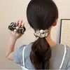 Goma para el pelo de lunares florales de alta elasticidad, Elegante y a la moda, Cuerda para coleta de pelo duradera, Goma elástica