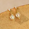 Pendientes de Tachuela Geométricos Rombo de Plata de Ley 925 para Mujer Minimalistas Rayos de Sol Zirconia Colgantes para Oreja Joyería de Oreja Fresca y Refinada