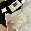 Pantaletas de Seda Helada Florales Pequeñas de Alta Elasticidad para Mujer, Braguitas Jacquard de Secado Rápido de Cintura Media, Modal 10A Antibacteriano con Entrepierna Extendida