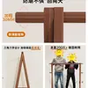 Perchero de Madera Maciza de Pie Perchero para Ropa Dormitorio Perchero de Abrigos Doméstico de Madera Estante para Colgar Ropa Simple para Interior