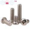 M1.2pm Série Fenda Cruzada Cabeça Pequena Dente de Máquina Parafuso Micro Eletrônico Óculos Parafuso de Dente de Máquina Pequeno Elemento de Máquina