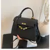 Bolsos de Mujer de Moda de Este Año 2026 Primavera y Otoño Nuevo Bolso Kelly para el Trabajo Pequeño Cuadrado Elegante de Hombro Cruzado