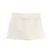Fabricante de ropa de mujer transfronterizo al por mayor otoño 2026 nuevo estilo europeo y americano moderno sexy versátil falda-pantalón con cinturón