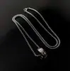 Collar de acero de titanio para Otoño e Invierno cadena de suéter animal mismo estilo para hombres y mujeres mezcla y combina personalidad moda moderna joyería versátil simple