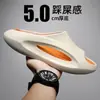 Sandalias de EVA para hombre, transpirables, antideslizantes, para exteriores, talla grande, mismo estilo que marcas famosas, sandalias cómodas tipo slip-on de punta abierta