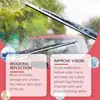 Rayhong Tabla de Limpieza de Vidrio de Coche Renovación Descontaminación Parabrisas de Coche Limpiador Transparente de Película de Aceite para Ventanas de Coche