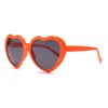 Gafas de Sol Personalizadas de Moda Transfronterizas, Montura Grande con Forma de Corazón, Tendencia de Tiktok, Divertidas para Fiesta de Fotos, Lindas Gafas de Corazón