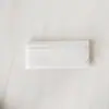Caja Plegable de Cuero para Gafas de Moda Caja Blanca de PU para Guardar Gafas de Sol Gafas de Sol Caja de Almacenamiento Duradera Bolsa Suave Caja para Gafas