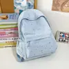 Mochila Nueva Estilo Japonés 2025 Estilo Academia Chica Hermosa con Alto Atractivo Estético, Patrón de Estrellas, Estilo Soft Girl, Adecuada para Estudiantes de Secundaria y Preparatoria