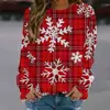 Nuevo suéter estampado para hombre de comercio exterior transfronterizo Europa y Estados Unidos Navidad Amazon AliExpress estación independiente