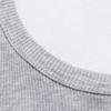 Presente 9.9 Colete Masculino Verão Coreano Stretch Poliéster Apertado Camisole Esportes Obstáculo Preto e Branco Cinza