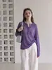 Camiseta fina elegante estilo coreano com decote V para mulheres, outono de 2026, tamanho plus size versátil, manga longa, proteção solar, blusa base 747