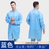 Roupas à Prova de Poeira Antiestáticas Brancas Azuis Roupas de Trabalho Masculinas e Femininas Roupas de Trabalho Eletrostáticas LGown Zíper Sem Poeira
