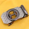 Hebilla Automática de Aleación de Zinc Hongsheng Hebilla de Cinturón con Textura Láser Hebilla de Cinturón Clásica para Hombre Hebilla de Hardware Venta al por Mayor