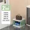 Zapatero de plástico simple de varios niveles para apartamentos de alquiler, adecuado para usar como estante de almacenamiento en la entrada o el pasillo, y también ideal para residencias estudiantiles