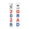 Pareados Transfronterizos de Temporada de Nuevos Graduados, Actividades para Fiestas de Graduación en el Campus, Decoración de Aulas y Hogares, Cortinas para Puertas, Banderines, Personalización