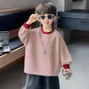 Moletom infantil, novo estilo outono 2026, blusa listrada infantil para o outono, estilo outono com bolinhas coloridas para bebê, moda outono infantil da moda