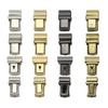 Cerradura de embutir para paquete cuadrado herrajes cerradura hebilla cerradura de lengüeta de pato accesorios de herrajes para equipaje cerradura de interruptor de embutir metálica multiestilo en stock