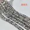 Venta al por mayor del fabricante Rueda no desechable Cuentas facetadas de cristal Cuentas sueltas Cuentas de vidrio hechas a mano Cadena para teléfono móvil Accesorios de joyería