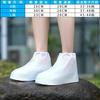 Cubrezapatos Reutilizable a Prueba de Lluvia Impermeable Antideslizante Botas de Lluvia para Niños Engrosadas Resistentes al Desgaste Cubrezapatos de Lluvia de Silicona para Uso Exterior