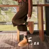 Botas de Neve Lidani para Adultos Femininas 2026 Novo Modelo para Interior e Exterior de Inverno com Forro de Lã Espessadas Antiderrapantes Quentes Sapatos de Algodão para Mulheres