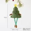 Muñeco de Peluche Colgante de Árbol de Navidad Nuevo Transfronterizo Decoración Creativa Colgante de Corona Suministros de Decoración para el Ambiente Festivo
