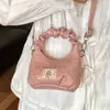 Bolso pequeño súper popular para el trabajo, nuevo bolso cruzado de moda de verano 2026 para mujer, de lunares, de nicho, único