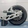 Motor 12 polegadas 2000W 3000W Alta Potência Motor de Moto Elétrica Montagem Direta Ninebot Conjunto de Roda Traseira com Braço Oscilante AnKe AC