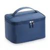 Bolsa de tocador de gran capacidad para celebridades de internet, para hombres y mujeres, bolsa de almacenamiento para viajes y fitness, impermeable, color sólido, portátil, bolsa cosmética de moda