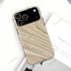 Funda Protectora de Película de Doble Capa con Patrón de Mármol Dorado Venta al por Mayor Funda de Teléfono Mate para Iphone18Pro Apple 14Pro