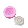 Molde de Camelia D2024 Colgante para Decoración de Coche Molde de Silicona para Cera Aromática Yeso