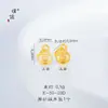 Acessórios DIY de ouro fosco de longa data, fecho de ouro japonês, pingente de bolsa, pingente de pulseira, pingente de colar