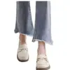 Mocasines de Piel Suave Estilo Francés para Mujer 2026 Primavera Nuevos Zapatos Planos Bajos sin Cordones para el Trabajo con Suelas Suaves