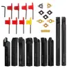 Conjunto de Ferramentas de Torneamento 16Mm 9 Peças