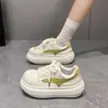 Tênis oversized estilosos com solas grossas, estilo casual, nova coleção outono 2026, perfeitos para sobreposições, versáteis, estilosos e leves