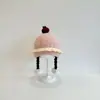 Gorro para bebé niña otoño e invierno estilo coreano moderno gorro de protección para los oídos de bebé gorro de lana tejido para niña de pocos meses de invierno