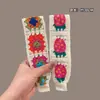 Diadema de Velcro Tejida 2026 Nuevo Estilo Diadema Tejida Esencial para Fotografía de Viaje Diadema Estilo Coreano Accesorio para el Cabello para Mujeres