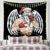 Tapiz Navideño Producto Nuevo Tela Colgante Transfronteriza Tela de Fondo Decorativa Fondo Navideño Habitación Atmósfera Festiva Tela de Pared Estilo Americano