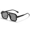 Gafas de sol cuadradas nuevas de Rain para niños y niñas, Modernas, a la moda, Retro, Herramienta de estilo callejero artístico, Gafas de sol para niños