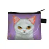 Porta-moedas Fofo de Gato Mais Vendido Transfronteiriço Porta-cartões Infantil Bolsa de Armazenamento Portátil Moderna de Desenho Animado para Estudantes Venda por Atacado