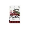 Paño de cocina navideño transfronterizo europeo y americano gofrado navideño de cocina absorbente paño de té multifuncional paño de limpieza para lavar platos