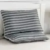 Juego de almohadas, almohada individual con funda, extraíble y lavable, apto para estudiantes y adultos, núcleo de almohada protector del cuello, se vende en pares
